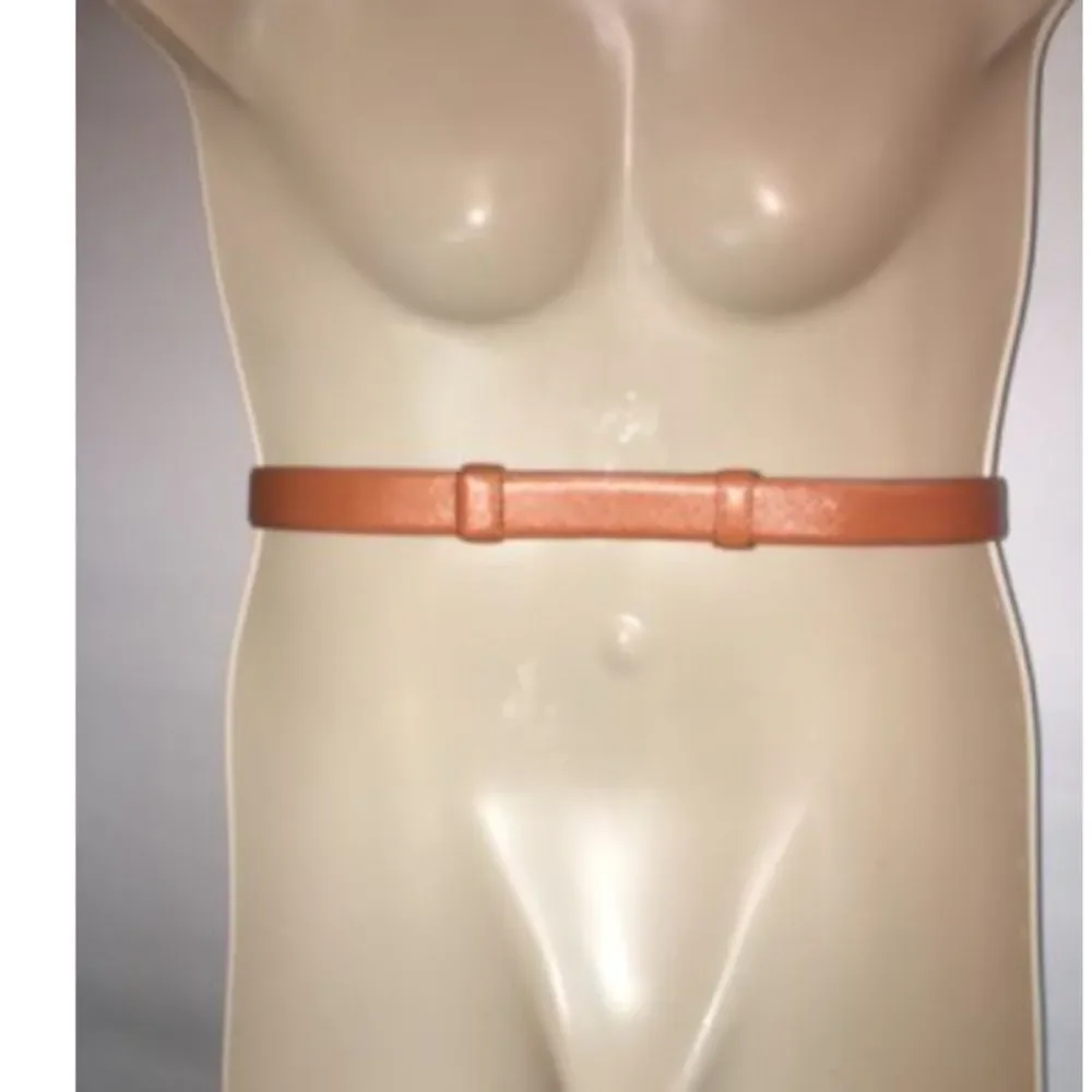 Express Belt Womens S/M Adjustable Slide Camel NWT